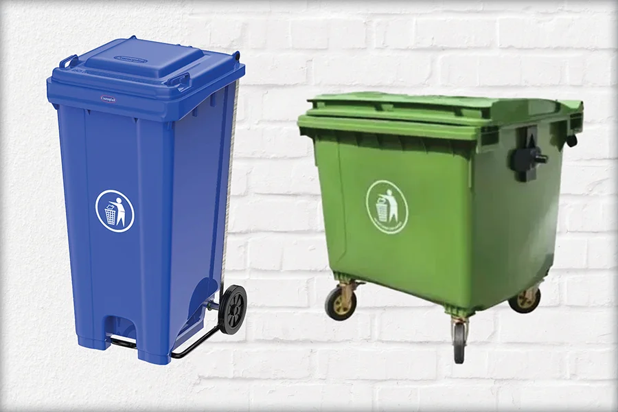 Garbage Collection Bins